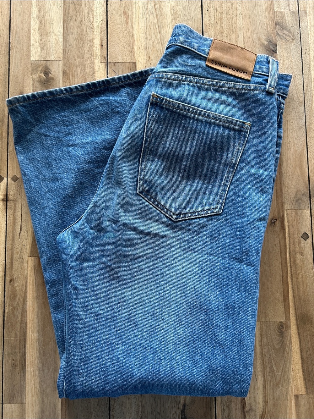Denim Forum Farrah high rise wide leg jeans - Picture 5 of 5